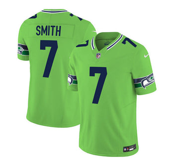 Geno Smith Seattle Seahawks green Limited jersey