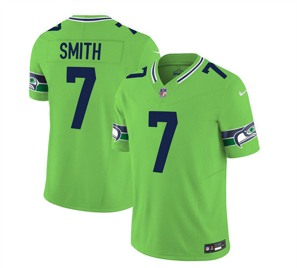 Geno Smith Seattle Seahawks green Limited jersey