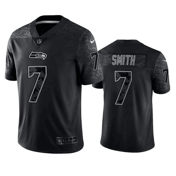 Geno Smith Seattle Seahawks black jersey