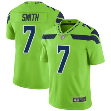 Geno Smith Seattle Seahawks green Vapor jersey
