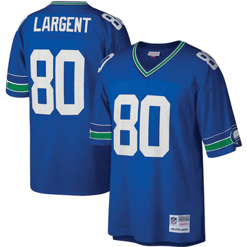 Steve Largent Seattle Seahawks royal jersey