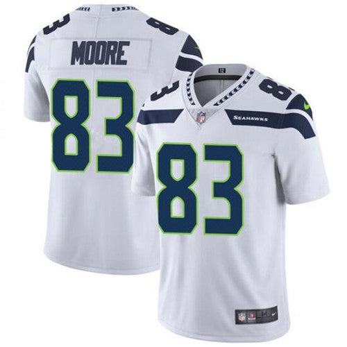 David Moore Seattle Seahawks white Vapor jersey