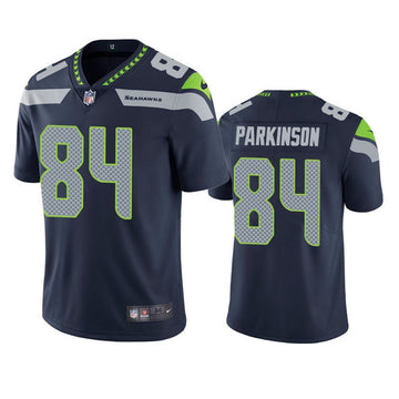 Colby Parkinson Seattle Seahawks navy Vapor jersey