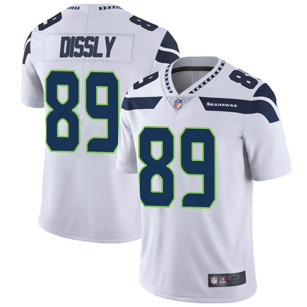 Will Dissly Seattle Seahawks white Vapor jersey