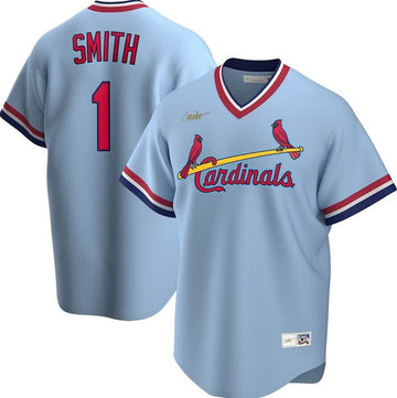 Ozzie Smith St. Louis Cardinals blue jersey