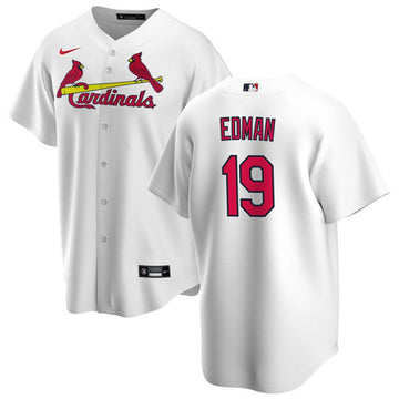 Tommy Edman St. Louis Cardinals white jersey