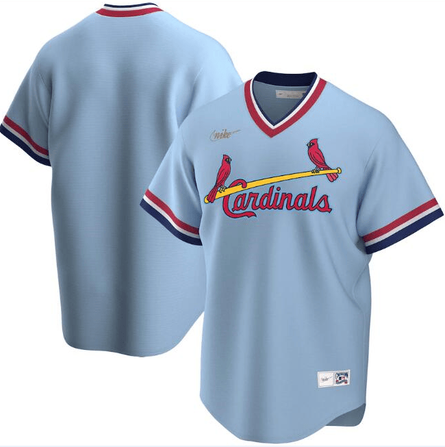 St. Louis Cardinals blue jersey