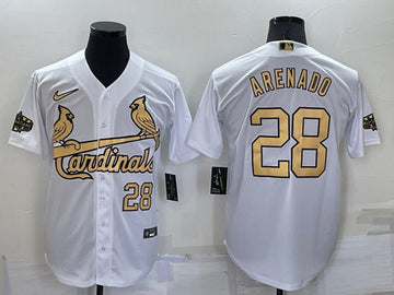 Nolan Arenado St. Louis Cardinals white All-Star jersey