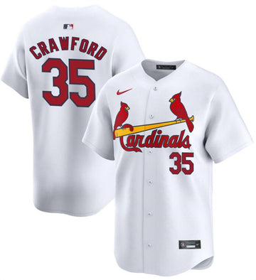 Brandon Crawford St. Louis Cardinals white Limited jersey