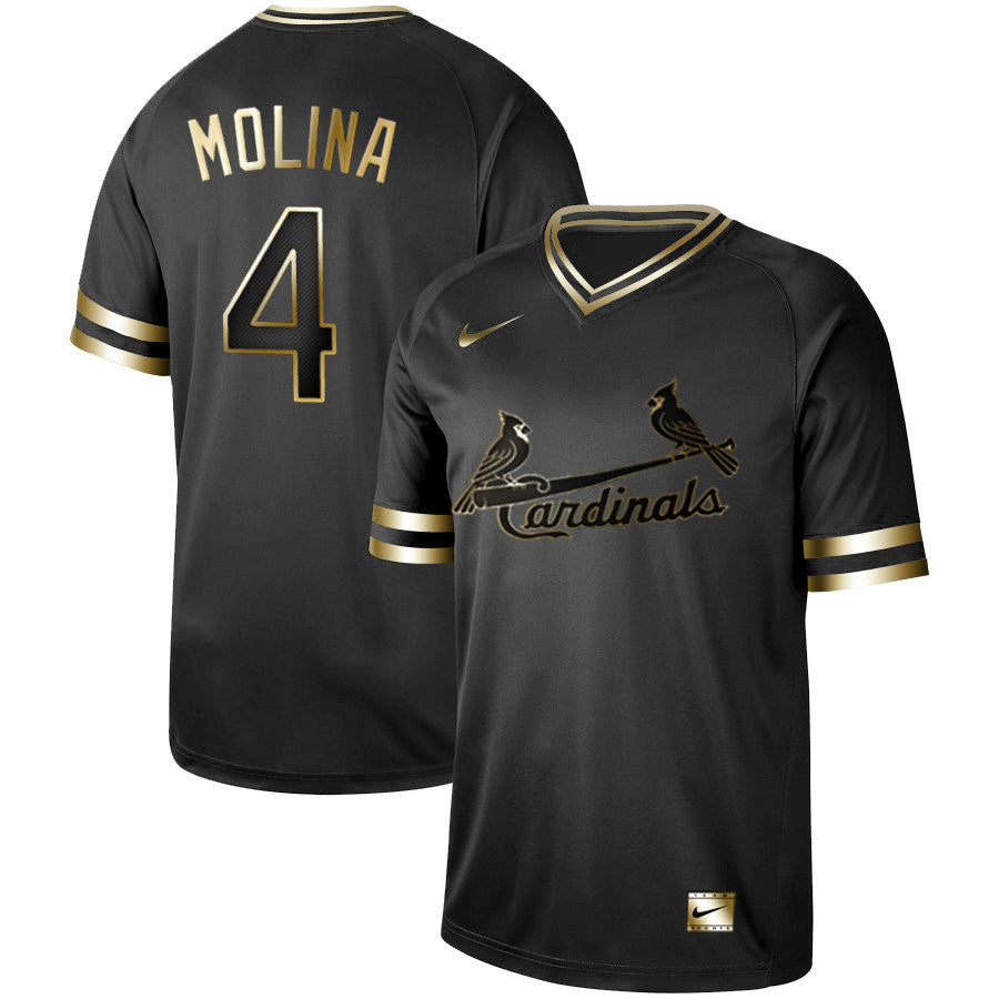Yadier Molina St. Louis Cardinals black jersey
