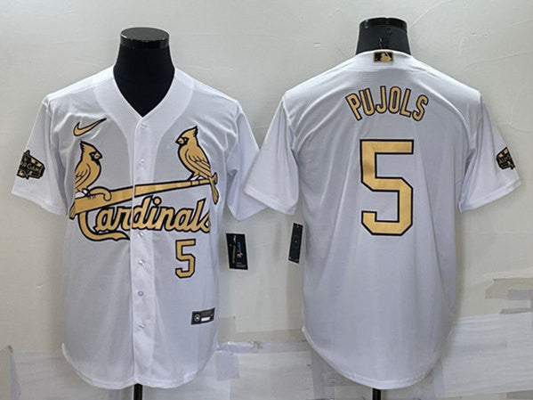 Albert Pujols St. Louis Cardinals white All-Star jersey