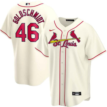 St. Louis Cardinals cream jersey