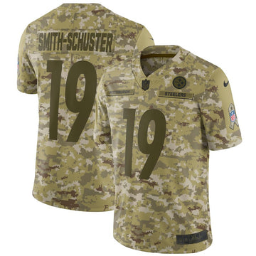 JuJu Smith-Schuster Pittsburgh Steelers camo Salute To Service jersey