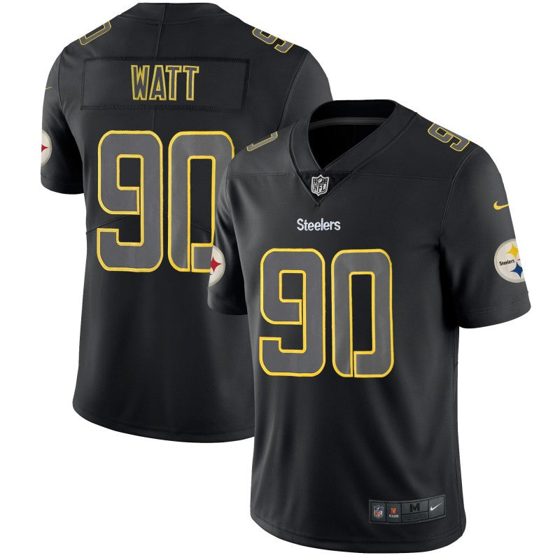 T. J. Watt Pittsburgh Steelers black Limited jersey