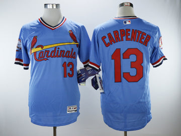 Matt Carpenter St. Louis Cardinals blue Cooperstown jersey