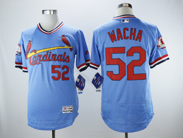 Michael Wacha St. Louis Cardinals blue Cooperstown jersey