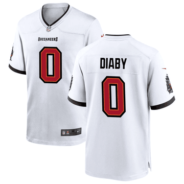 Yaya Diaby Tampa Bay Buccaneers white Limited jersey