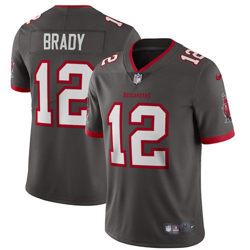 Tom Brady Tampa Bay Buccaneers grey Vapor jersey