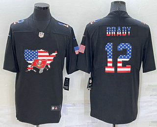 Tom Brady Tampa Bay Buccaneers black Color Rush jersey