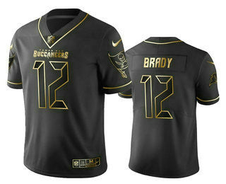 Tom Brady Tampa Bay Buccaneers black Vapor jersey