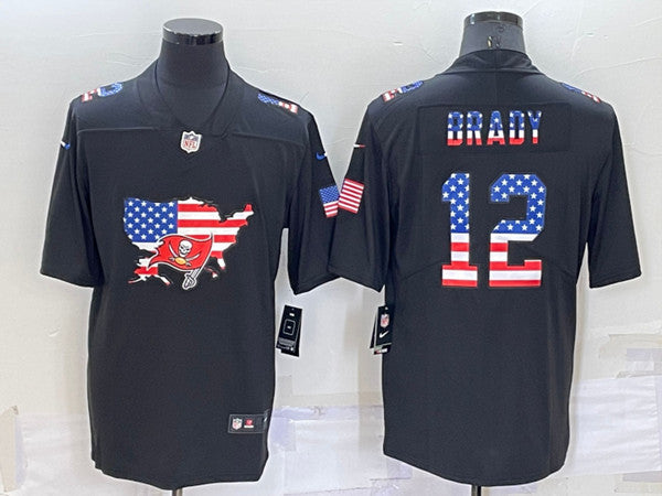 Tom Brady Tampa Bay Buccaneers black Limited jersey