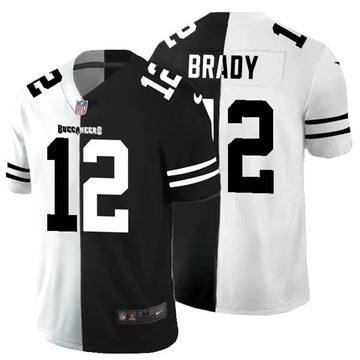 Tom Brady Tampa Bay Buccaneers black Split jersey