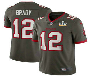 Tom Brady Tampa Bay Buccaneers grey Vapor jersey