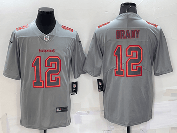 Tom Brady Tampa Bay Buccaneers grey Vapor jersey