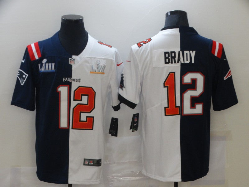 Tom Brady Tampa Bay Buccaneers navy Vapor jersey