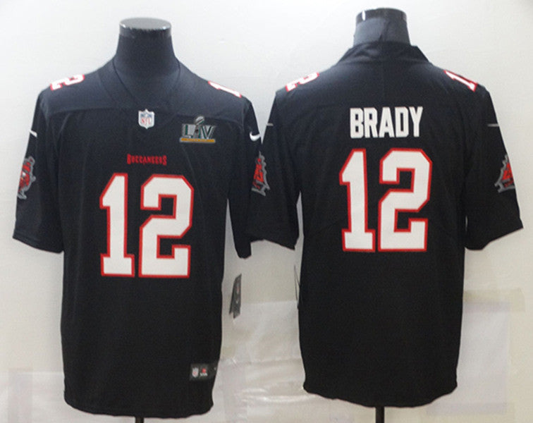 Tom Brady New Tampa Bay Buccaneers black Limited jersey