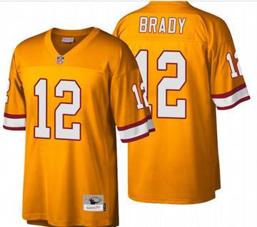 Tom Brady Tampa Bay Buccaneers orange jersey