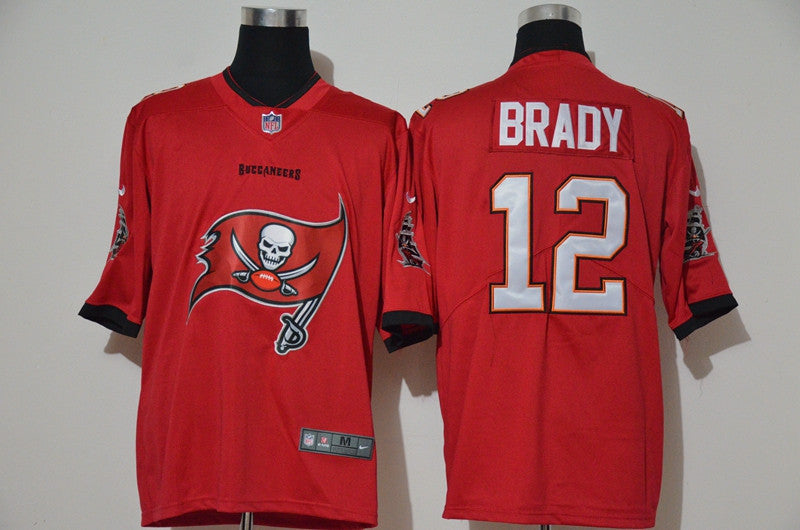Tom Brady Tampa Bay Buccaneers red Vapor jersey