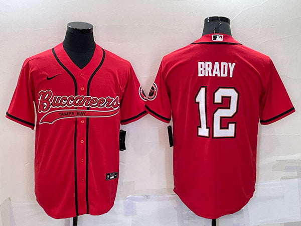 Tom Brady Tampa Bay Buccaneers red jersey