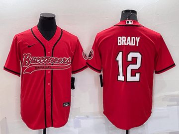 Tom Brady Tampa Bay Buccaneers red jersey