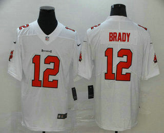 Tom Brady Tampa Bay Buccaneers white Vapor jersey