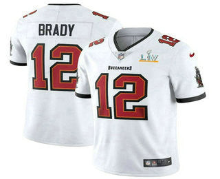 Tom Brady Tampa Bay Buccaneers white Vapor jersey