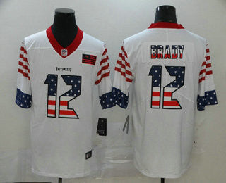 Tom Brady Tampa Bay Buccaneers white jersey