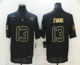 Mike Evans Tampa Bay Buccaneers black Salute To Service jersey