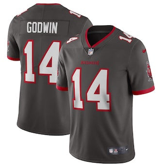 Chris Godwin Pewter Tampa Bay Buccaneers Vapor jersey