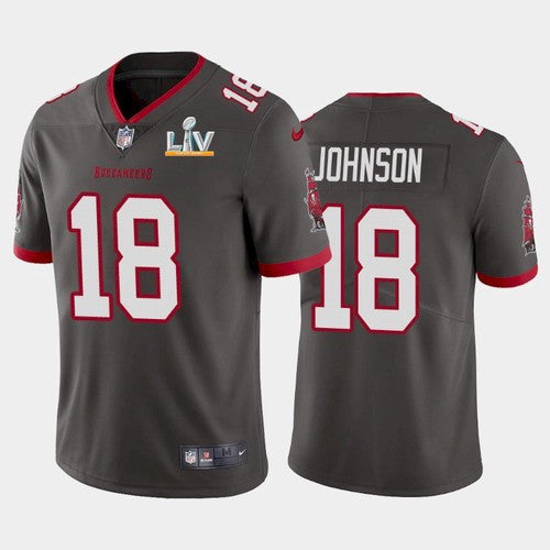 Tyler Johnson Tampa Bay Buccaneers grey Limited jersey