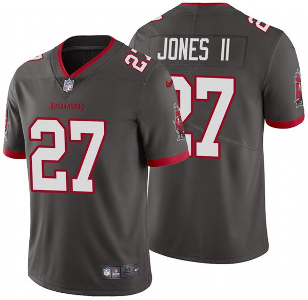 Ronald Jones II Tampa Bay Buccaneers grey Vapor jersey