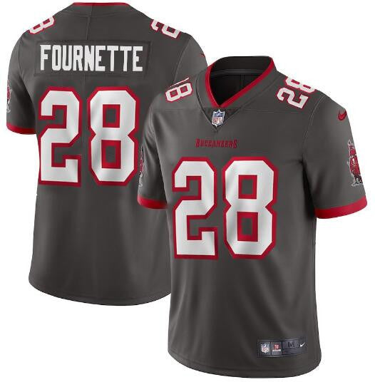 Leonard Fournette New Tampa Bay Buccaneers grey Vapor jersey