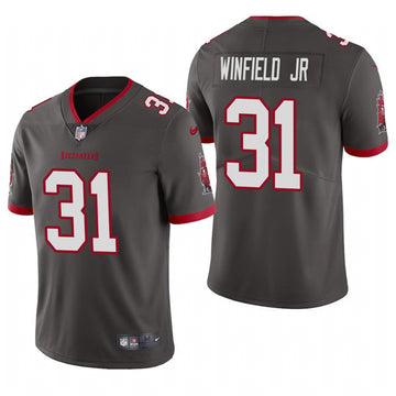 Antoine Winfield Jr New Tampa Bay Buccaneers grey Vapor jersey