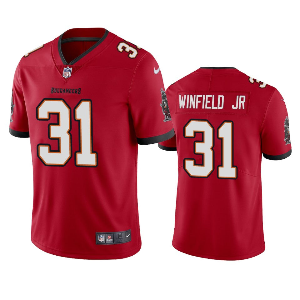 Antoine Winfield Jr New Tampa Bay Buccaneers red Vapor jersey