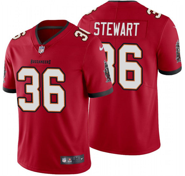 M.J. Stewart Tampa Bay Buccaneers red Vapor jersey