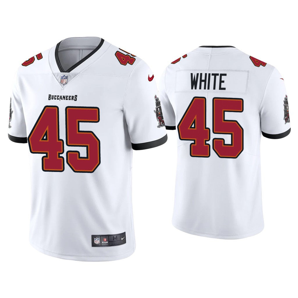 Devin White Tampa Bay Buccaneers white Vapor jersey