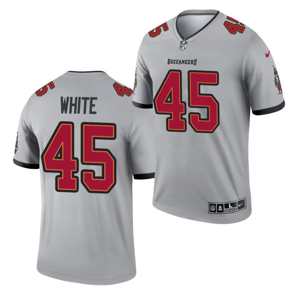 Devin White Tampa Bay Buccaneers gray Inverted Legend jersey