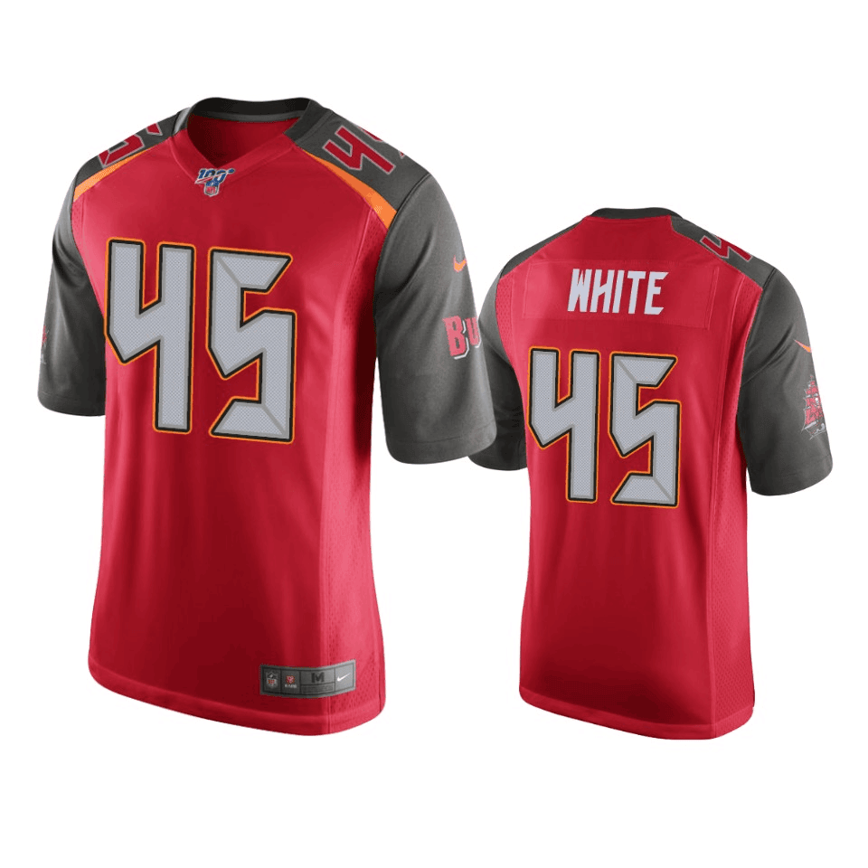 Devin White Tampa Bay Buccaneers red Vapor jersey
