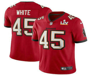 Devin White Tampa Bay Buccaneers red Vapor jersey