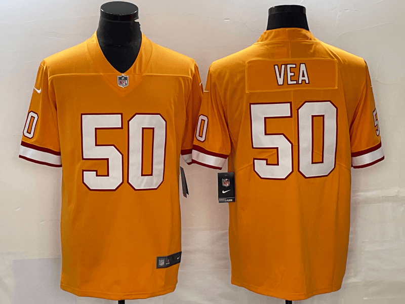 Vita Vea Tampa Bay Buccaneers yellow Limited jersey